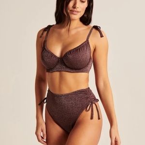 ISO Abercrombie & fitch shimmer swim bikinis